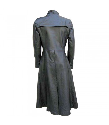 Men Neo Matrix Style Gothic Coat Trench Long Coat Gothic Leather Coat Goth Clothing